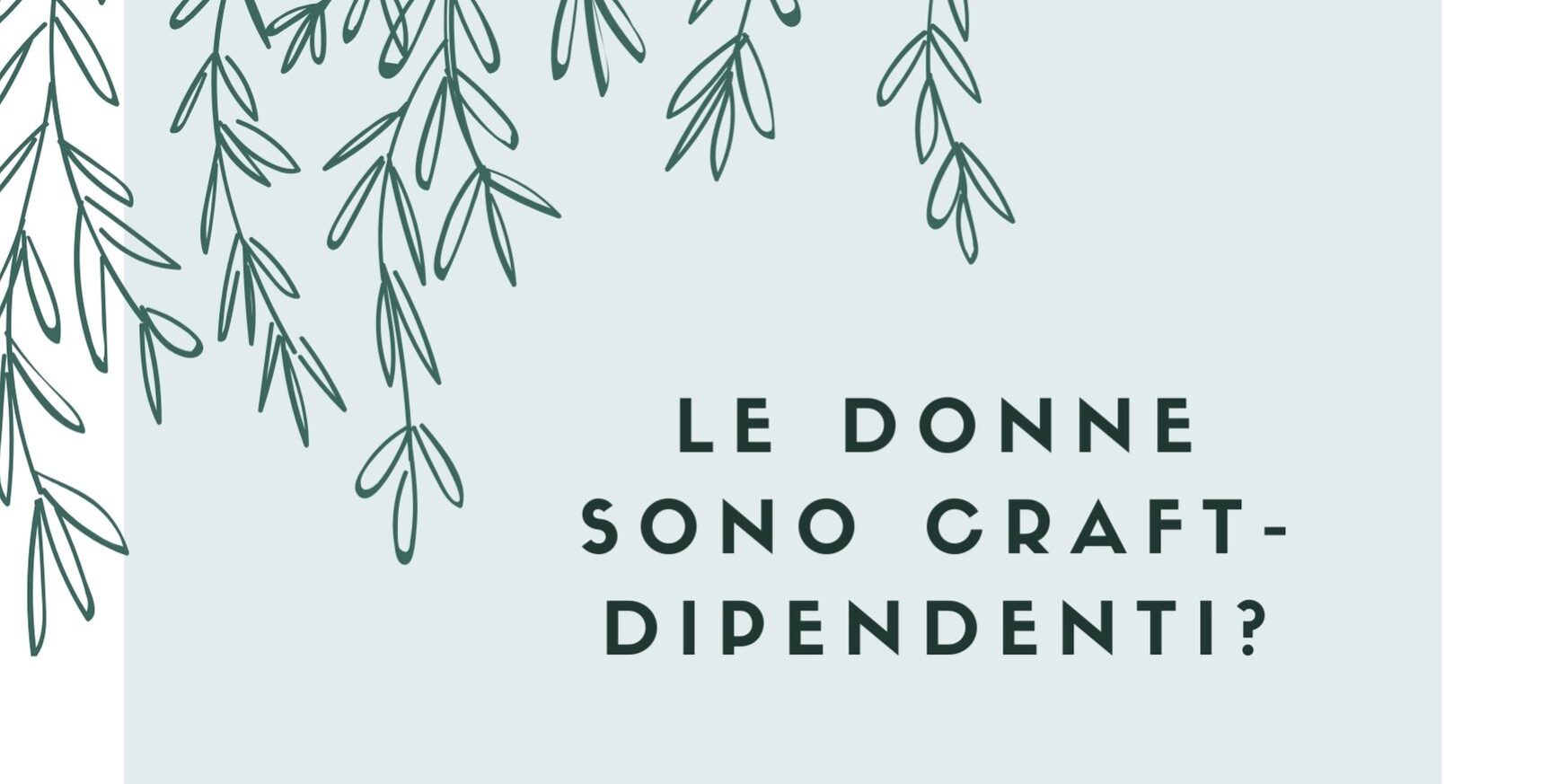 DONNE-CRAFT donne craft dipendenti