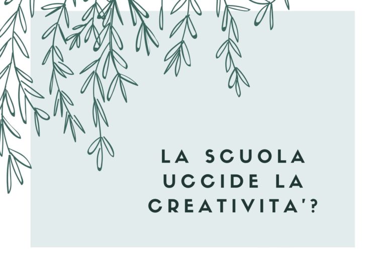 la scuola uccide la creatività