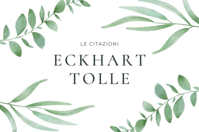 eckhart tolle citazione