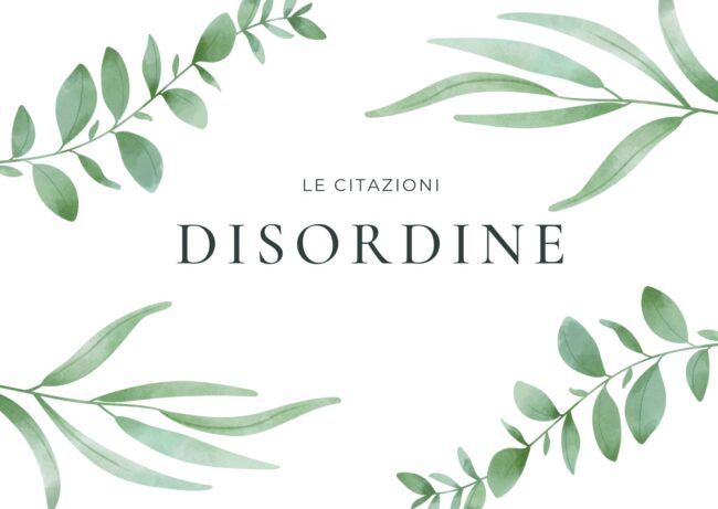 disordine