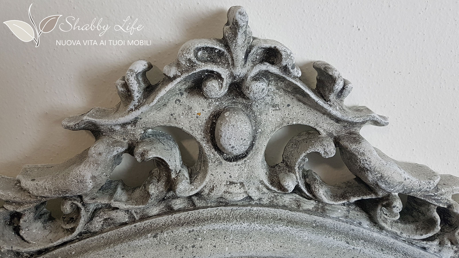 restyling specchiera effetto pietra